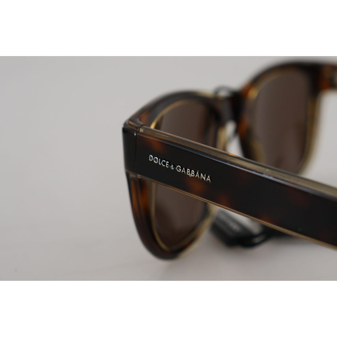 Dolce & Gabbana Chic Unisex Brown Acetate Sunglasses