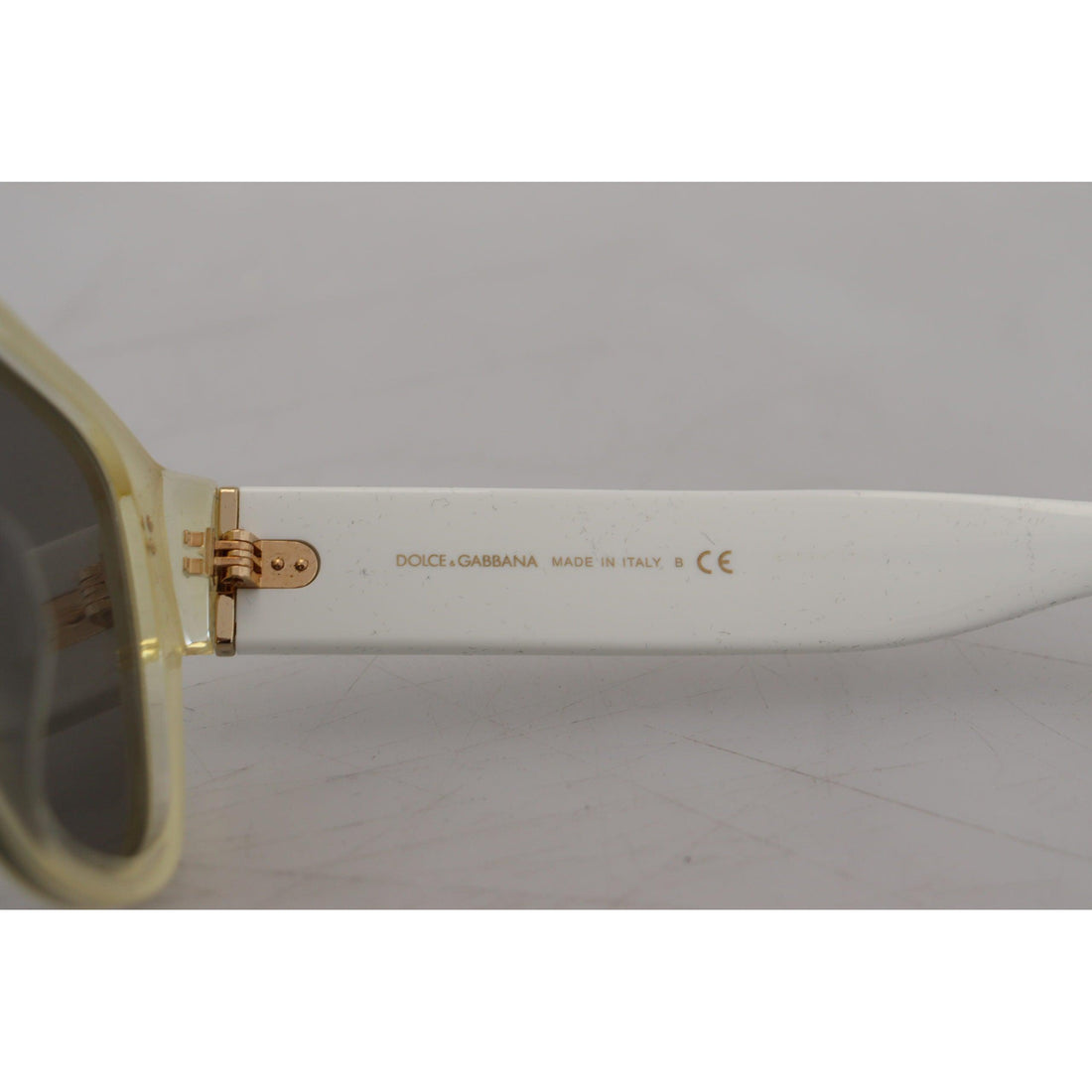 Dolce & Gabbana Elegant White Acetate Sunglasses for Women