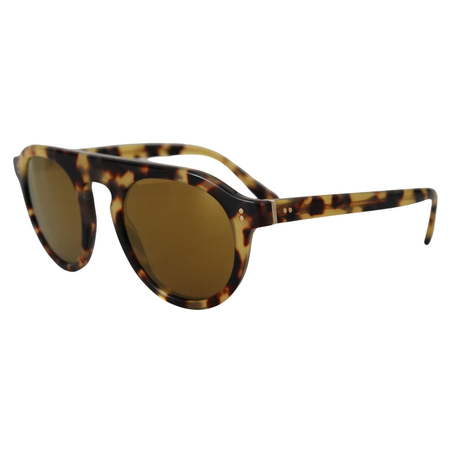 Dolce & Gabbana Chic Tortoiseshell Acetate Sunglasses