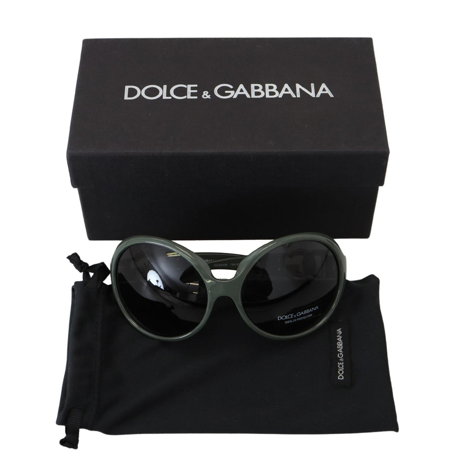 Dolce & Gabbana Emerald Allure Oversized Sunglasses