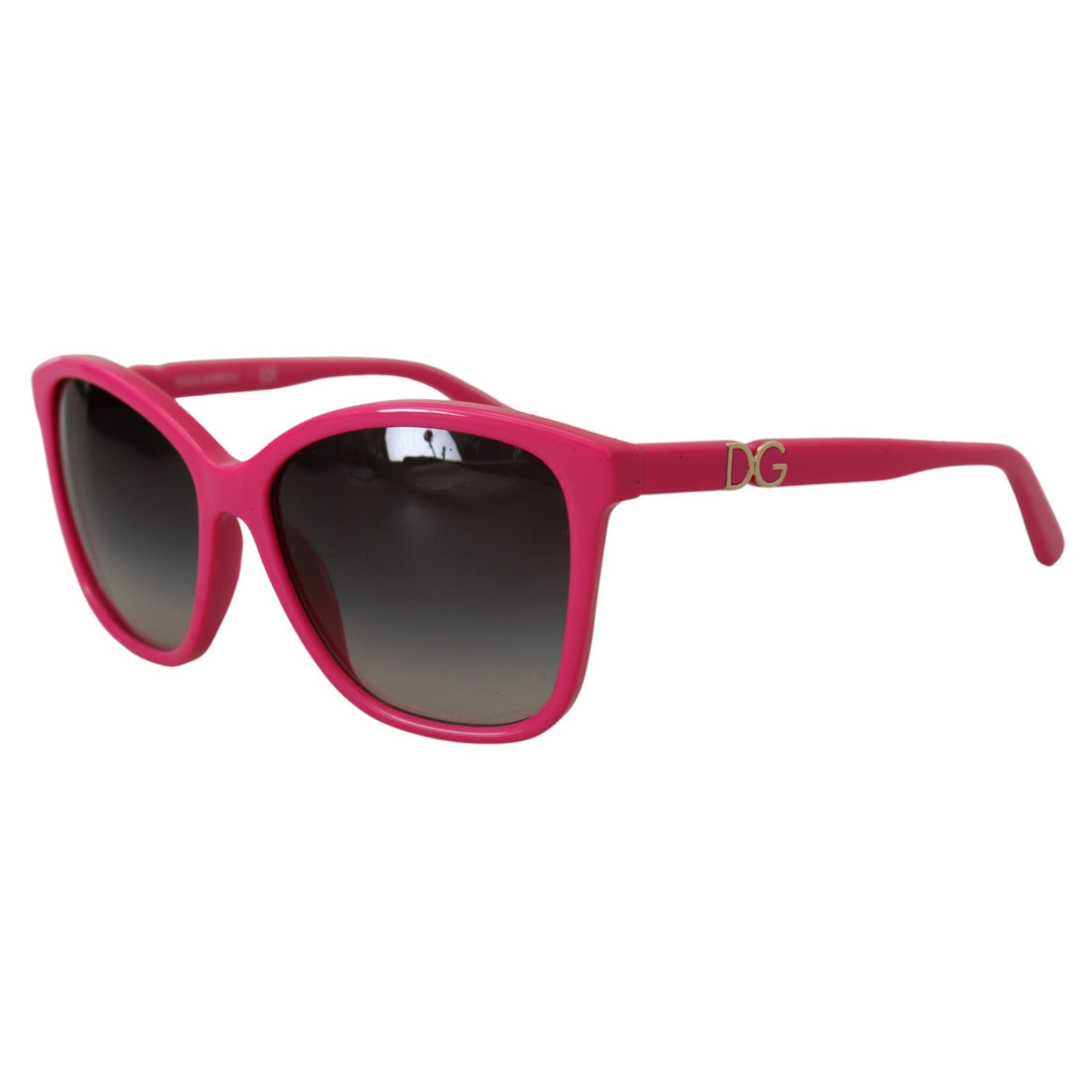 Dolce & Gabbana Elegant Pink Round Sunglasses for Women