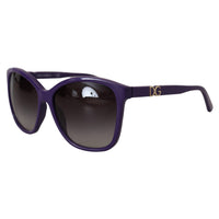 Dolce & Gabbana Elegant Violet Round Sunglasses for Women