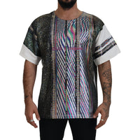 Dolce & Gabbana Multicolor Patterned Short Sleeves T-shirt