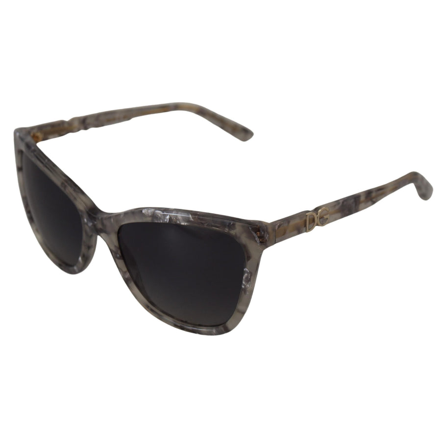Dolce & Gabbana Grey Acetate Full Rim Cat Eye Frame DG4193 Sunglasses