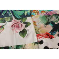 Dolce & Gabbana Multicolor High Waist Hot Pants Shorts