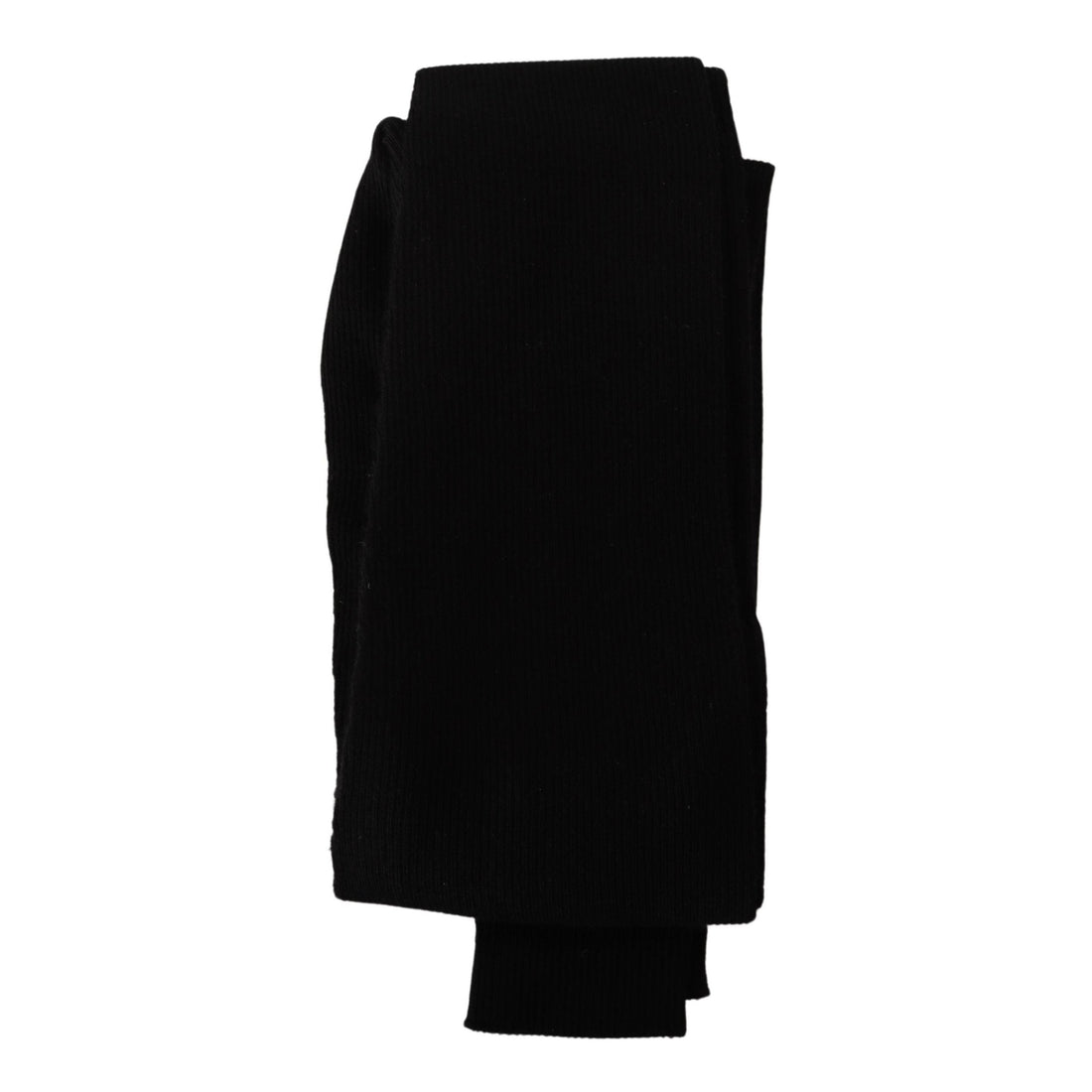 Dolce & Gabbana Black 100% Cashmere Tights Stocking Socks