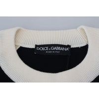 Dolce & Gabbana Multicolor Virgin Wool Pullover Sweater