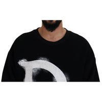 Dolce & Gabbana Elegant Black Pullover Sweater