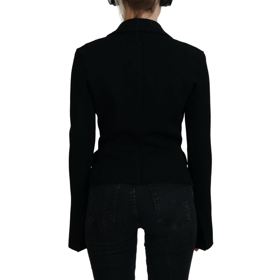 Dolce & Gabbana Elegant Black Long Sleeve Jacket