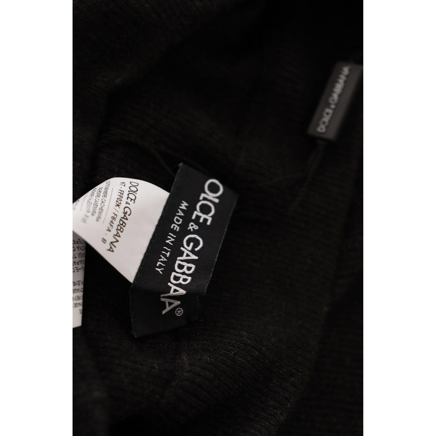 Dolce & Gabbana Gray Cashmere Tights Stocking Pantyhose Socks