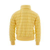 Woolrich Chic Yellow Quilted Bomber Jacket