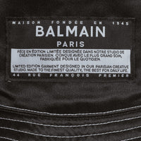 BALMAIN Chapeau bob en satin avec logo - Paris Deluxe