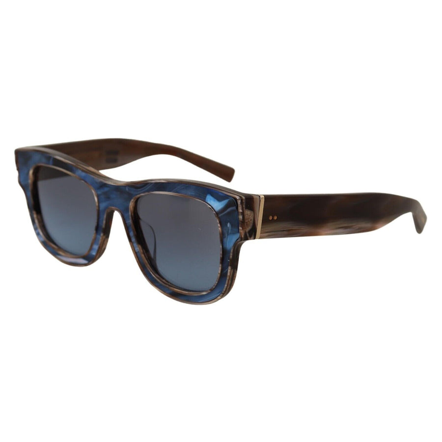Dolce & Gabbana Brown Blue Gradient Lenses Eyewear Sunglasses - Paris Deluxe