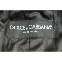 Dolce & Gabbana Gray Double Breasted Coat Jacket - Paris Deluxe