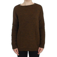 Dolce & Gabbana Green Knitted Pullover Sweater Top - Paris Deluxe