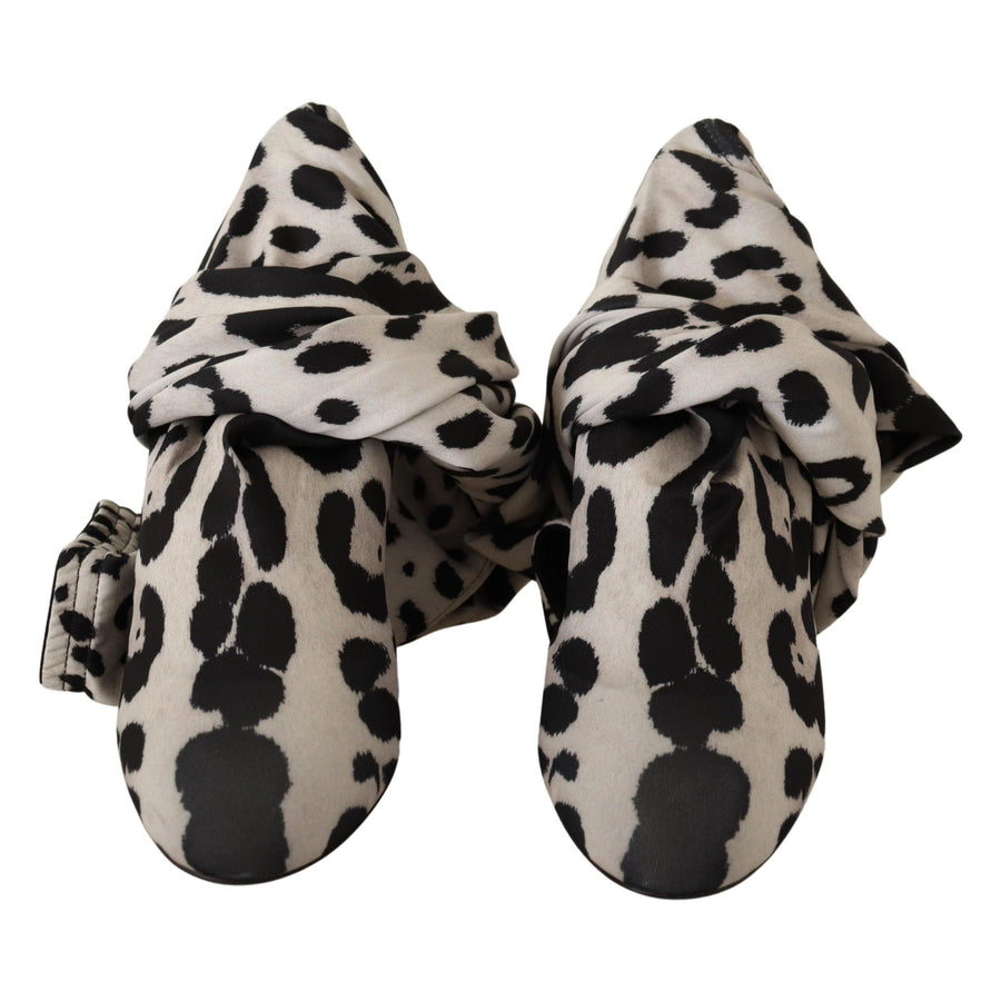 Dolce & Gabbana Chic Leopard High-Heel Over-Knee Boots