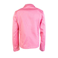 Chic Pink Cotton Jacket by Lardini