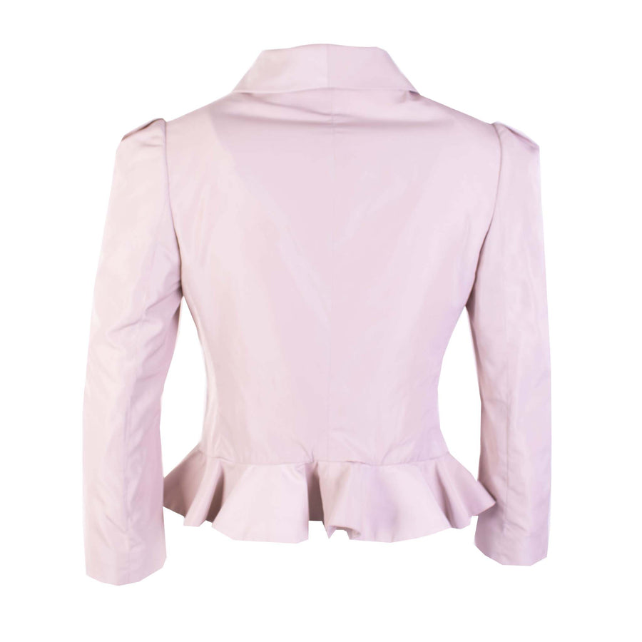 Lardini Light Pink Ruffle Jacket