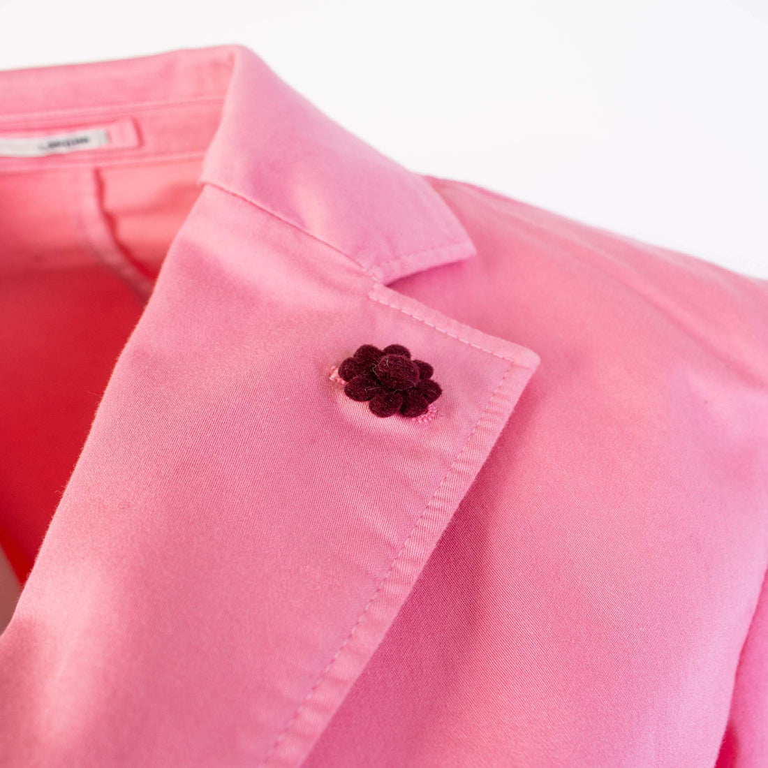 Chic Pink Cotton Jacket by Lardini