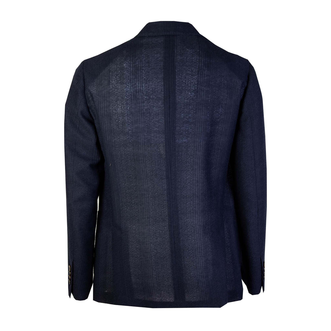 Lardini Elegant Blue Two-Button Cotton Jacket