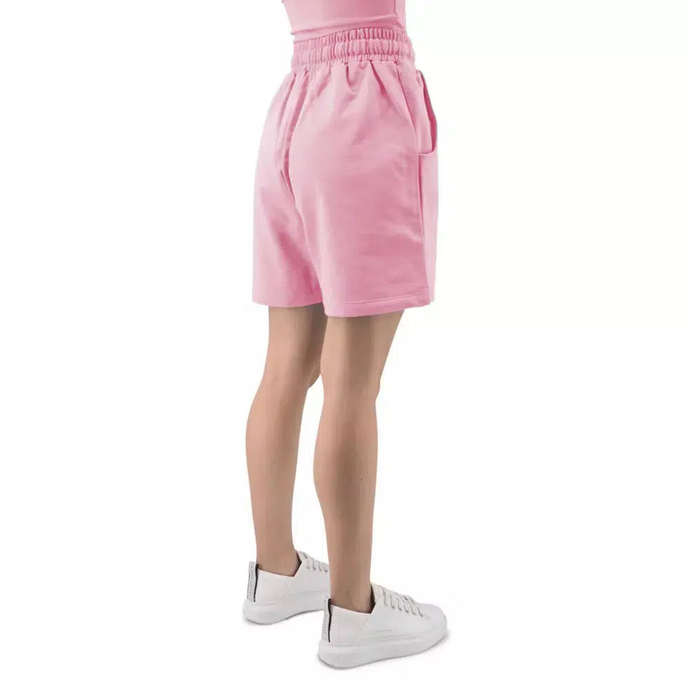 Hinnominate Chic Pink Drawstring Bermuda Shorts