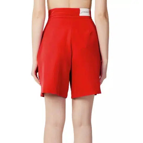Hinnominate Red Polyester Short