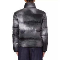 Love Moschino Gray Polyester Jackets & Coat