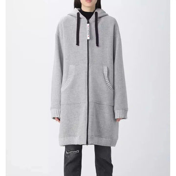 Love Moschino Gray Wool Jackets & Coat
