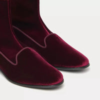 Charles Philip Red Leather Boot
