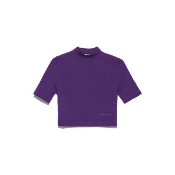 Hinnominate Chic Purple Bi-Elastic Crop Top