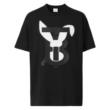 Burberry Black Cotton T-Shirt