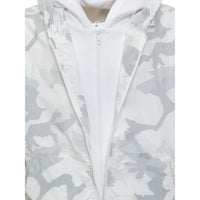 Dolce & Gabbana Camouflage Double Layer Hooded Jacket