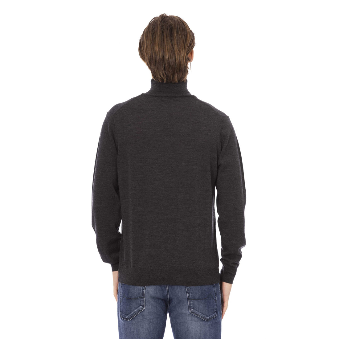 Baldinini Trend Brown Fabric Sweater