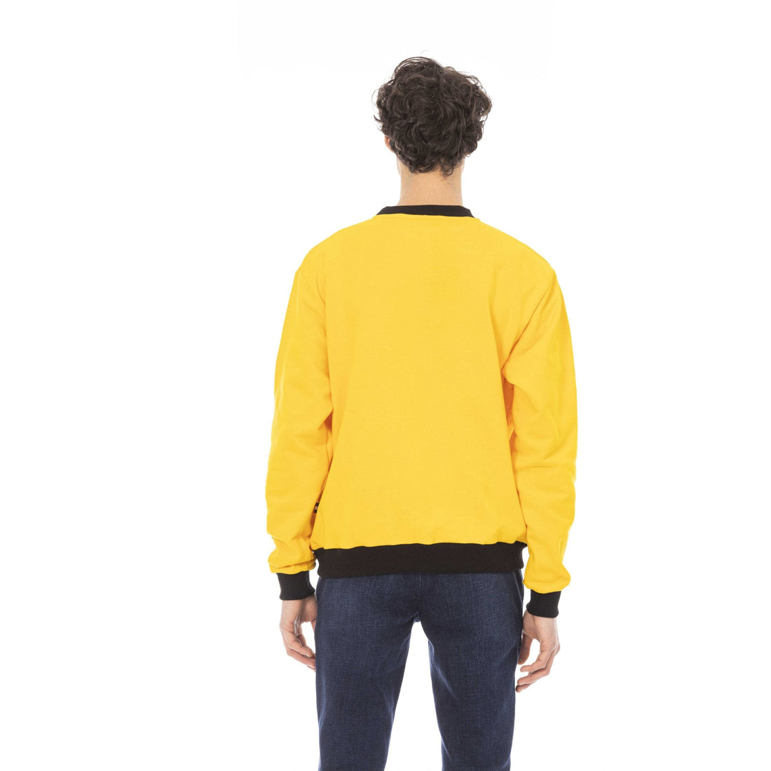 Baldinini Trend Yellow Cotton Sweater