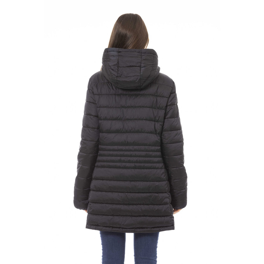 Baldinini Trend Chic Double-Faced Down Jacket with Monogram
