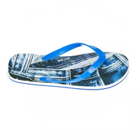 Just Cavalli Trendy Light Blue Flip Flops for Men