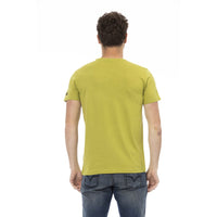 Trussardi Action Green Cotton T-Shirt