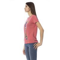 Trussardi Action Fuchsia Cotton Tops & T-Shirt