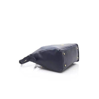 Baldinini Trend Elegant Blue Shoulder Bag with Golden Detailing