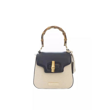 Baldinini Trend Elegant Golden Detailed Shoulder Bag