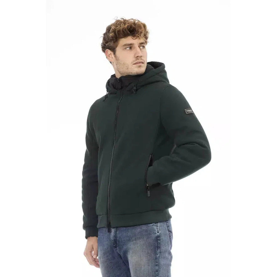 Baldinini Trend Green Polyester Jacket