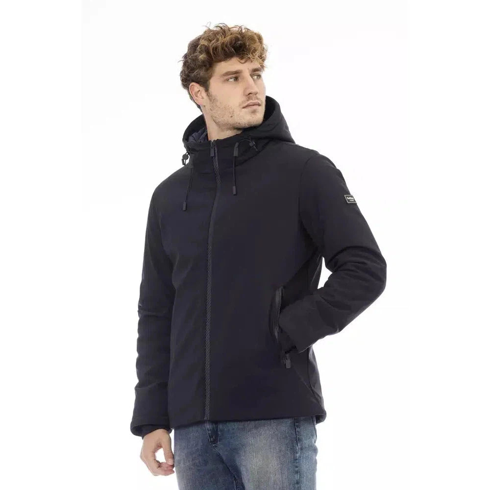 Baldinini Trend Trendy Monogram Zippered Jacket