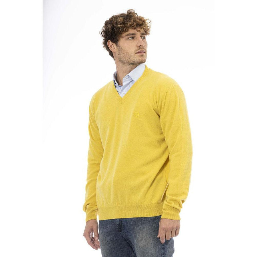Sergio Tacchini Sergio Tacchini Classic V-Neck Wool Sweater