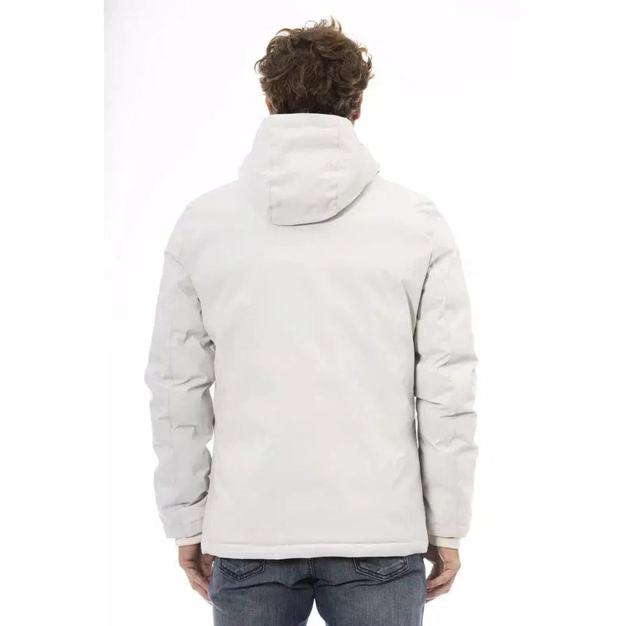 Baldinini Trend Elegant Monogram Zip Jacket