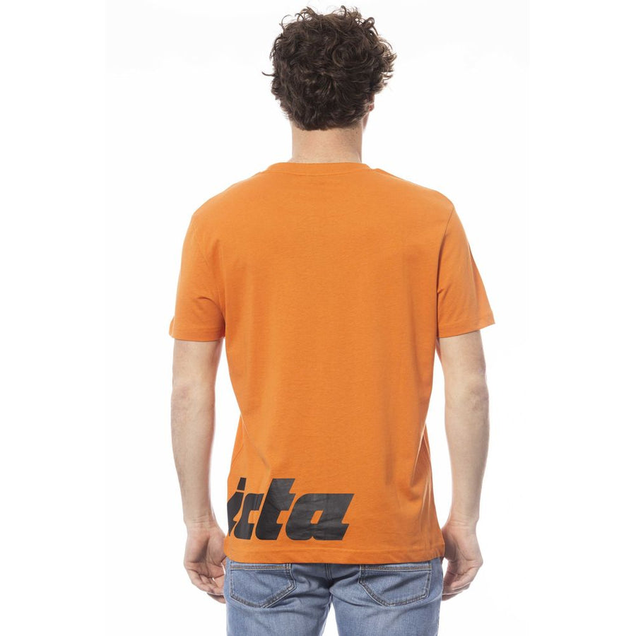 Invicta Vibrant Orange Crew Neck Logo Tee