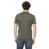 Distretto12 Chic Army Short Sleeve Linen Sweater