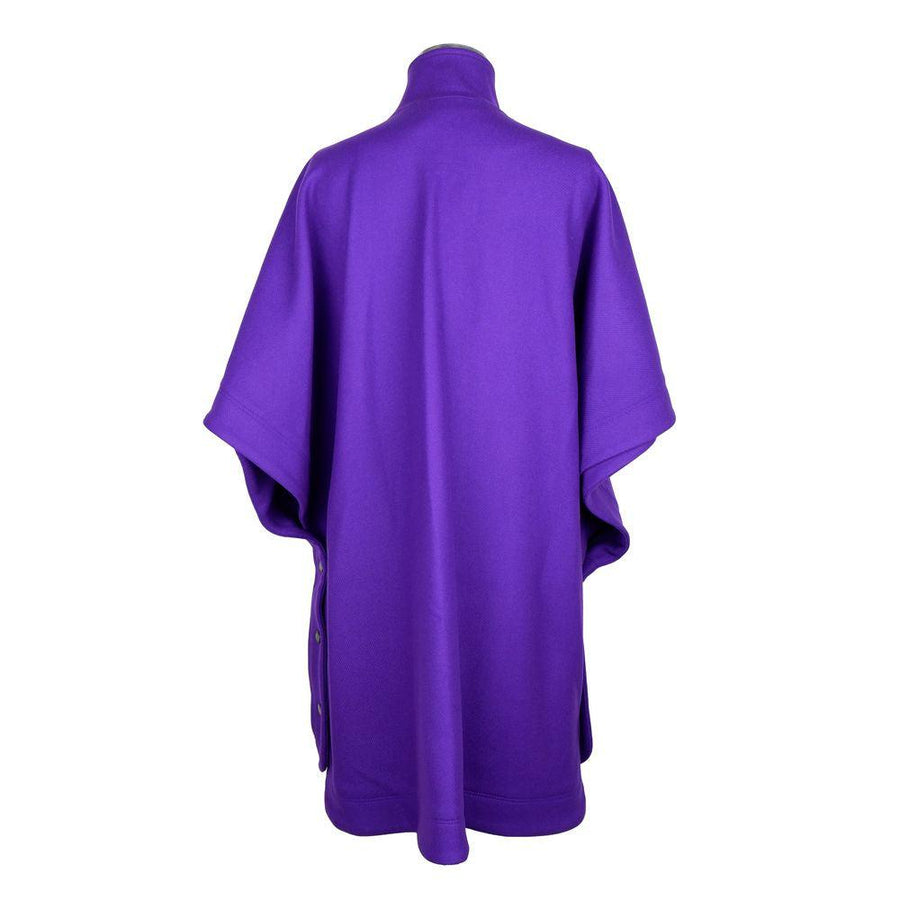 Love Moschino Purple Wool Vergine Jackets & Coat