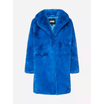 Apparis Blue Polyester Jackets & Coat