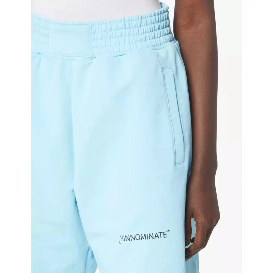 Hinnominate Chic Cotton Bermuda Shorts with Logo Detail