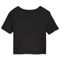 Hinnominate Black Cotton Tops & T-Shirt